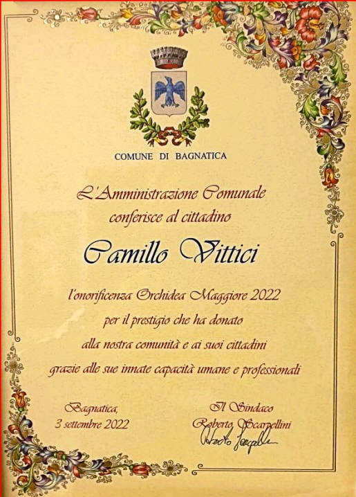 Diploma Benemerenza
